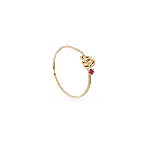 Anello Rubinia Donna in Oro giallo AN405GRB - AN405GRB